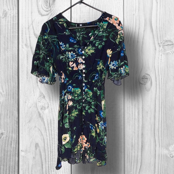 VINTAGE unbranded Casual Dress SZ Large - Picture 1 of 6